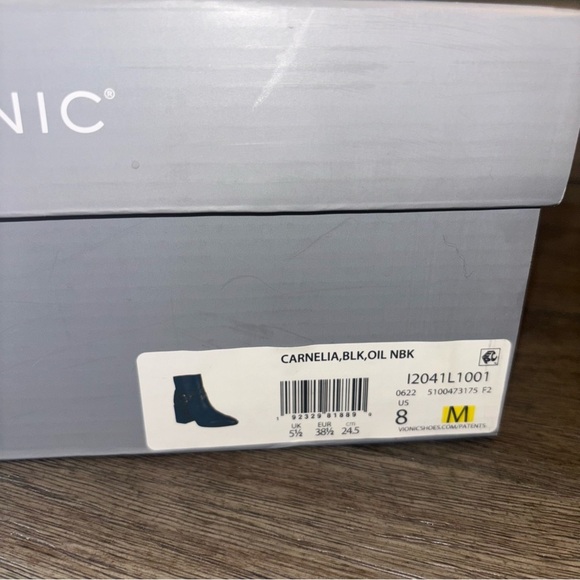 Vionic Black Ankle Booties with Sleek Design - Picture 10 of 10